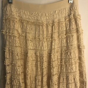 Max Studio Lace Mini Skirt